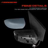 1x Außenspiegel Rechts für Ford Fiesta V Van JD JH 1.2L 1.3L 1.4L 1.6L 2.0L 2005-2010