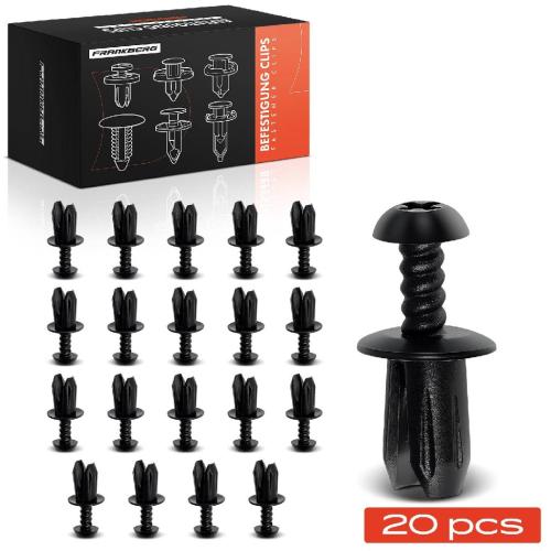 Frankberg 20x Befestigungsclips Motorhaube Kofferraum für BMW E81 E87 F20 F21 E36 E46 E90 MINI R50 Bild Frankberg 20x Befestigungsclips Motorhaube Kofferraum für BMW E81 E87 F20 F21 E36 E46 E90 MINI R50