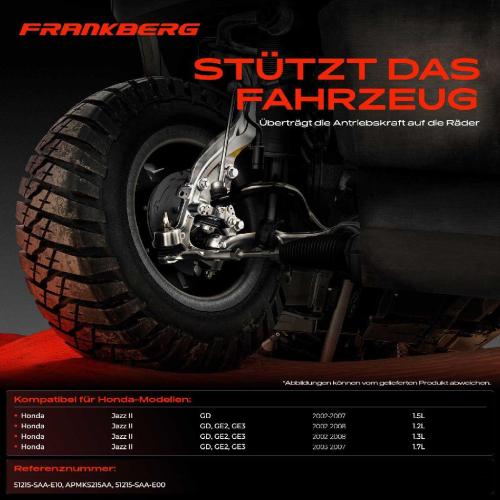 1x Achsschenkel Radaufhängung Vorderachse Links für Honda Jazz II GD GE2 GE3 2002-2008 Bild 1x Achsschenkel Radaufhängung Vorderachse Links für Honda Jazz II GD GE2 GE3 2002-2008