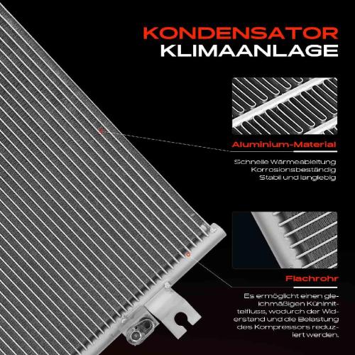 Frankberg 1x Kondensator Klimaanlage für Hyundai H-1/Starex Bus Kasten A1 H100 2.4L 2.5L Bild Frankberg 1x Kondensator Klimaanlage für Hyundai H-1/Starex Bus Kasten A1 H100 2.4L 2.5L