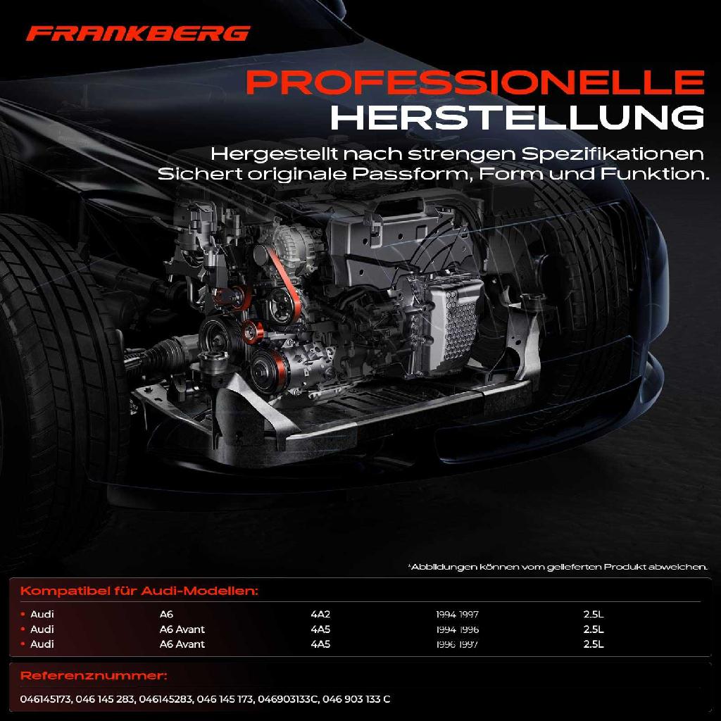 1x Spannrolle Riemenspanner für Audi A6 Avant 4A C4 2.5L 1994-1997