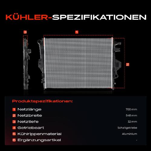 1x Kühler Wasserkühler Motorkühler für VW Touareg 7P5 7P6 Porsche Cayenne 92A Bild 1x Kühler Wasserkühler Motorkühler für VW Touareg 7P5 7P6 Porsche Cayenne 92A