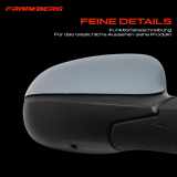 1x Außenspiegel Rechts für Ford KA RU8 1.2L 2008-2016