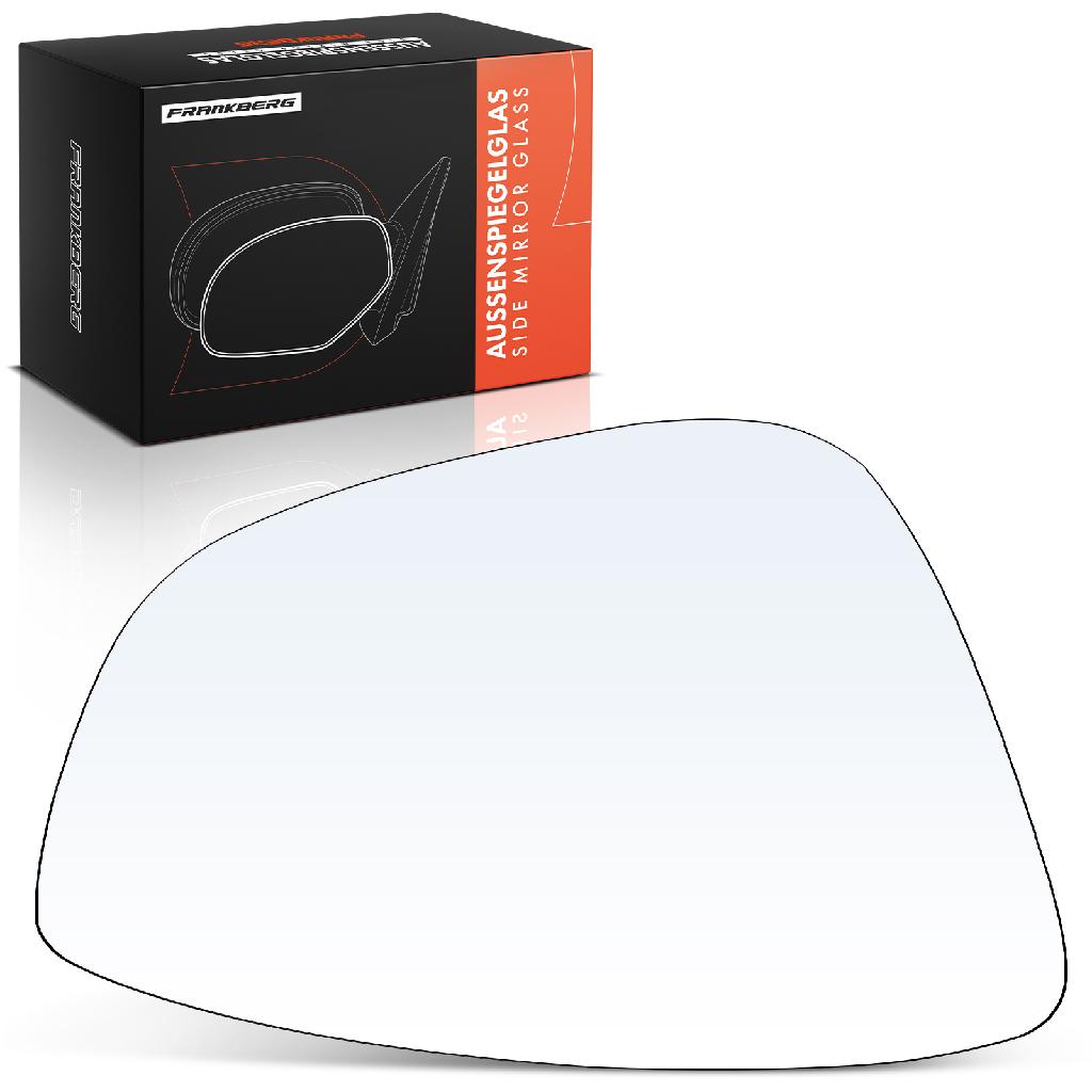 Frankberg 1x Spiegelglas Außenspiegel rechts für VW Passat Variant CC 365 Scirocco 137 138
