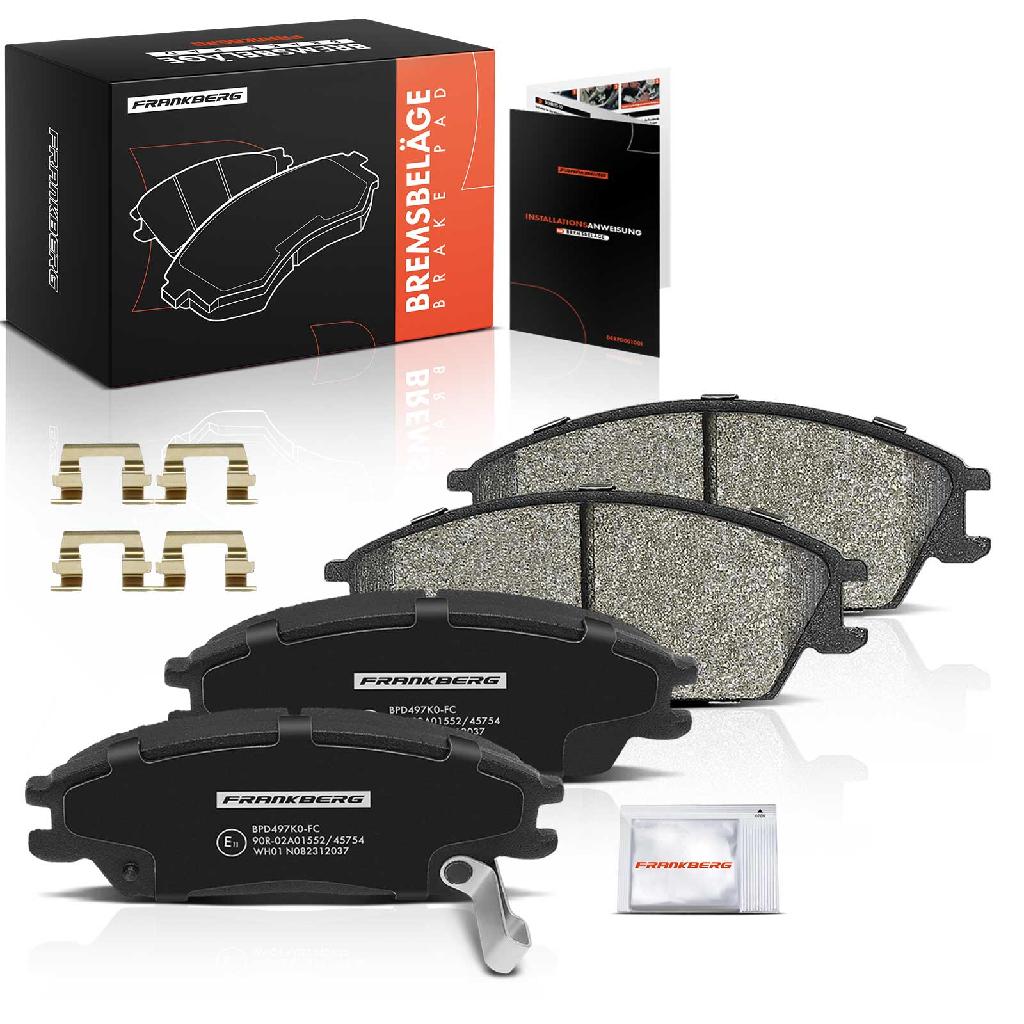 4x Bremsbeläge Vorderachse für Hyundai Accent II Stufenheck Getz Lantra Kombi 1996-2009