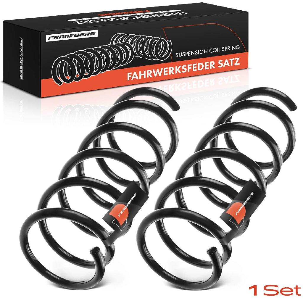 Frankberg 2x Fahrwerksfeder Hinterachse für Ford Mondeo IV BA7 Stufenheck 2007-2015