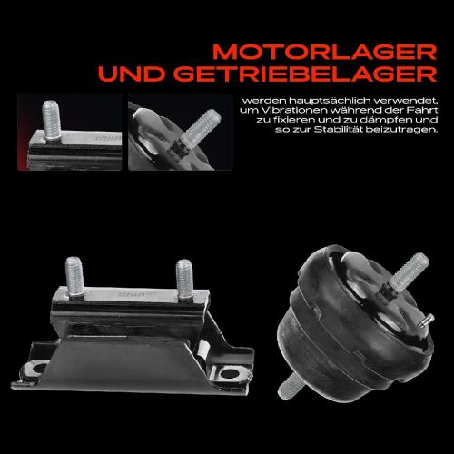 1x Getriebelagerlager Motorlager Vorne und Hinten für FORD USA Ranger 2.3L 1990-1995 Bild 1x Getriebelagerlager Motorlager Vorne und Hinten für FORD USA Ranger 2.3L 1990-1995