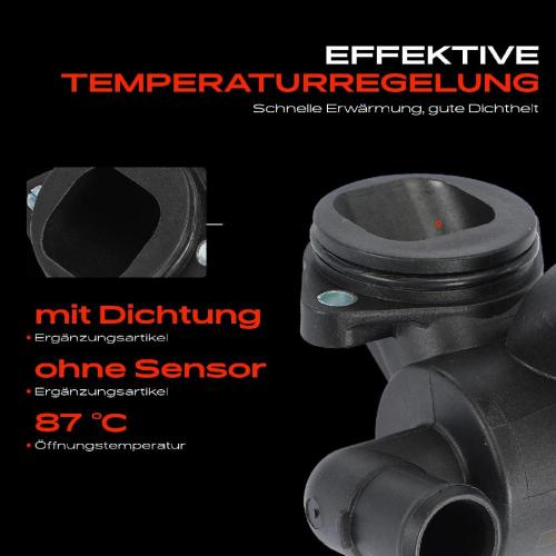 1x Thermostat Kühlmittel für VW Golf 6 Passat Jetta Audi A3 8P Seat Leon Altea 2.0L Bild 1x Thermostat Kühlmittel für VW Golf 6 Passat Jetta Audi A3 8P Seat Leon Altea 2.0L