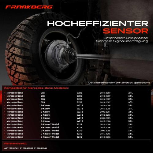 Frankberg 2x ABS Sensor Hinterachse beidseitig für BMW F40 F45 F44 F46 F48 F39 MINI F55 F56 F57 F54 F60 1.5L Bj ab 2013 Bild Frankberg 2x ABS Sensor Hinterachse beidseitig für BMW F40 F45 F44 F46 F48 F39 MINI F55 F56 F57 F54 F60 1.5L Bj ab 2013
