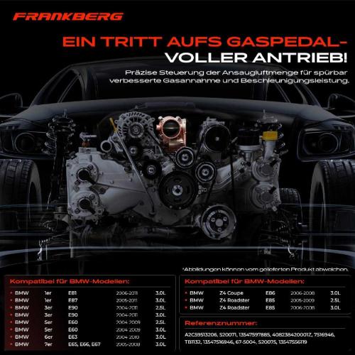 1x Drosselklappe Drosselklappenstutzen für BMW E81 E87 E90 E91 E60 E61 E63 E64 E85 Bild 1x Drosselklappe Drosselklappenstutzen für BMW E81 E87 E90 E91 E60 E61 E63 E64 E85