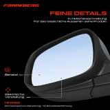 1x Außenspiegel Links für Chevrolet Spark M300 1.0L 1.2L 2010-2015