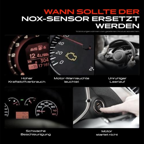 Frankberg 1x Nox Sensor Nitrogen Oxide Lamdasonde nach Katalysator für VW Sharan Seat Alhambra 2.0L Bild Frankberg 1x Nox Sensor Nitrogen Oxide Lamdasonde nach Katalysator für VW Sharan Seat Alhambra 2.0L