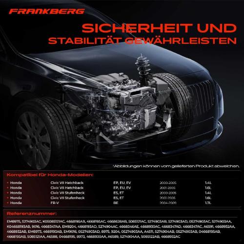 3x Motorlager Getriebelager Vorne und Hinten für Honda Civic 7 VII EP ES 1.4L 1.6L 1.7L Bild 3x Motorlager Getriebelager Vorne und Hinten für Honda Civic 7 VII EP ES 1.4L 1.6L 1.7L