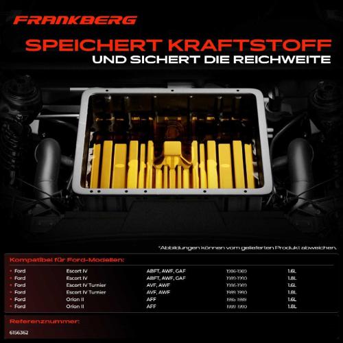 Frankberg 1x Kraftstofftank Kraftstoffbehälter für Ford Escort IV Orion 2 1.8L Bild Frankberg 1x Kraftstofftank Kraftstoffbehälter für Ford Escort IV Orion 2 1.8L