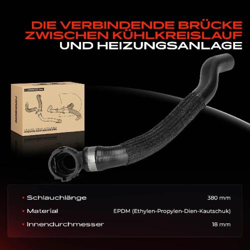 1x Heizungsschlauch Schlauch Wärmetauscher-Heizung für BMW E81 E87 E90 E91 E92 E84 Bild 1x Heizungsschlauch Schlauch Wärmetauscher-Heizung für BMW E81 E87 E90 E91 E92 E84