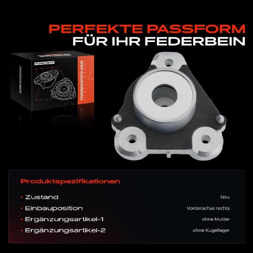 1x Domlager Federbeinstütz lager für Citroën Jumper Fiat Ducato Peugeot Bild 1x Domlager Federbeinstütz lager für Citroën Jumper Fiat Ducato Peugeot