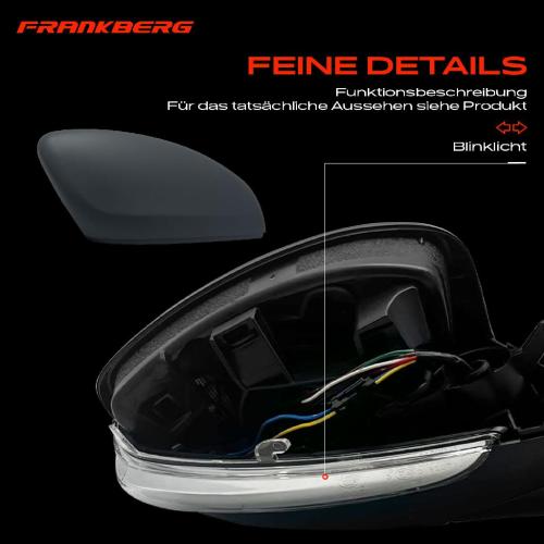 Frankberg 1x Außenspiegel Rechts für Peugeot 208 I CA CC 1.0L 1.2L 1.4L 1.5L 1.6L Bj ab 2012 Bild Frankberg 1x Außenspiegel Rechts für Peugeot 208 I CA CC 1.0L 1.2L 1.4L 1.5L 1.6L Bj ab 2012