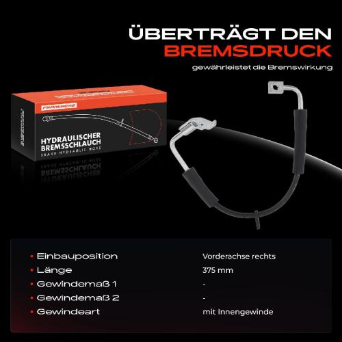 1x Bremsschlauch Bremsschläuche Vorderachse Rechts für Jeep Wrangler III IV 2.8L 3.6L 3.8L Bild 1x Bremsschlauch Bremsschläuche Vorderachse Rechts für Jeep Wrangler III IV 2.8L 3.6L 3.8L