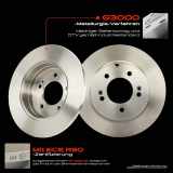 2x Bremsscheiben 4x Bremsbeläge Hinterachse für Hyundai Grandeur TG Sonata V NF KIA Optima JF