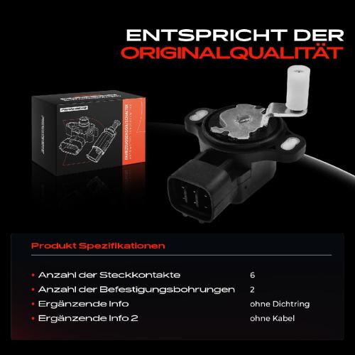 1x Sensor Drosselklappenstellung für Nissan 350 Z Coupe Z33 2002-2009 Bild 1x Sensor Drosselklappenstellung für Nissan 350 Z Coupe Z33 2002-2009
