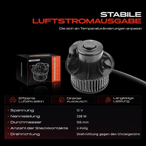 Frankberg 1x Gebläsemotor Innenraumgebläse für VW Sharan Ford Galaxy Seat Alhambra 1995-2010 Bild Frankberg 1x Gebläsemotor Innenraumgebläse für VW Sharan Ford Galaxy Seat Alhambra 1995-2010