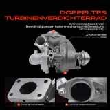 1x Abgasturbolader für Citroën C8 EA EB Fiat Ulysse 179 Lancia Phedra 179 Peugeot 807 EB 2.2L 2002-2014