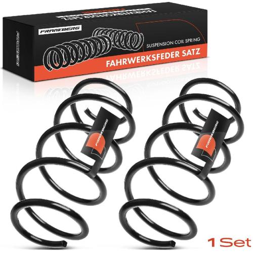 Frankberg 2x Fahrwerksfeder Vorderachse für VW Fox Schrägheck 5Z1 5Z3 5Z4 1.2L 2005-2011 Bild Frankberg 2x Fahrwerksfeder Vorderachse für VW Fox Schrägheck 5Z1 5Z3 5Z4 1.2L 2005-2011