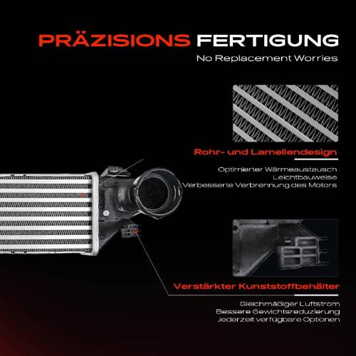 1x Ladeluftkühler Turbokühler für Mercedes-Benz W203 CL203 S203 A209 C209 SLK R171 Bild 1x Ladeluftkühler Turbokühler für Mercedes-Benz W203 CL203 S203 A209 C209 SLK R171