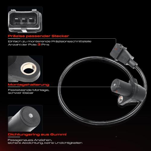 1x Kurbelwellensensor Impulsgeber für Citroën Jumpy Fiat Fiorino Scudo Peugeot Expert 1993-2006 Bild 1x Kurbelwellensensor Impulsgeber für Citroën Jumpy Fiat Fiorino Scudo Peugeot Expert 1993-2006
