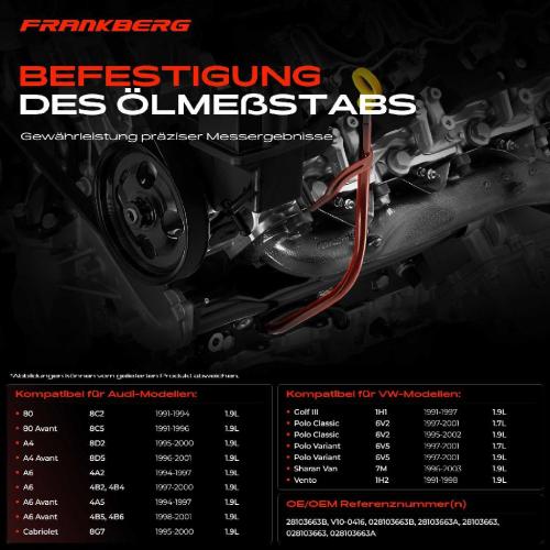 1x Trichter Ölpeilstab für VW Golf III Passat Audi A4 Avant 8D Bild 1x Trichter Ölpeilstab für VW Golf III Passat Audi A4 Avant 8D