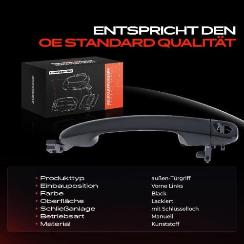 1x Türgriff Vorne Links außen für Fiat Bravo II 198 1.4L 1.6L 1.9L 2.0L 2007-2014 Bild 1x Türgriff Vorne Links außen für Fiat Bravo II 198 1.4L 1.6L 1.9L 2.0L 2007-2014