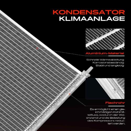 Frankberg 1x Kondensator Klimaanlage für BMW F33 F83 Honda FR-V BE 1.8L-3.0L Bild Frankberg 1x Kondensator Klimaanlage für BMW F33 F83 Honda FR-V BE 1.8L-3.0L