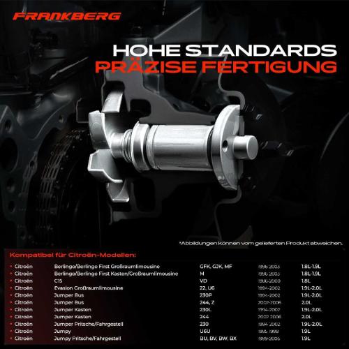 Frankberg 1x Wasserpumpe Kühlwasserpumpe für Citroën Berlingo Jumper Xantia Peugeot 306 405 Fiat Lancia Rover Bild Frankberg 1x Wasserpumpe Kühlwasserpumpe für Citroën Berlingo Jumper Xantia Peugeot 306 405 Fiat Lancia Rover