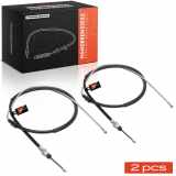2x Seilzug Feststellbremse Hinterachse beidseitig für Citroën C3 I FC FN C3 Pluriel HB 1.6L