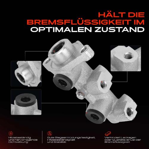 1x Hauptbremszylinder Bremszylinder für Opel Calibra A 85 Kadett E T85 Vectra A J89 Bild 1x Hauptbremszylinder Bremszylinder für Opel Calibra A 85 Kadett E T85 Vectra A J89