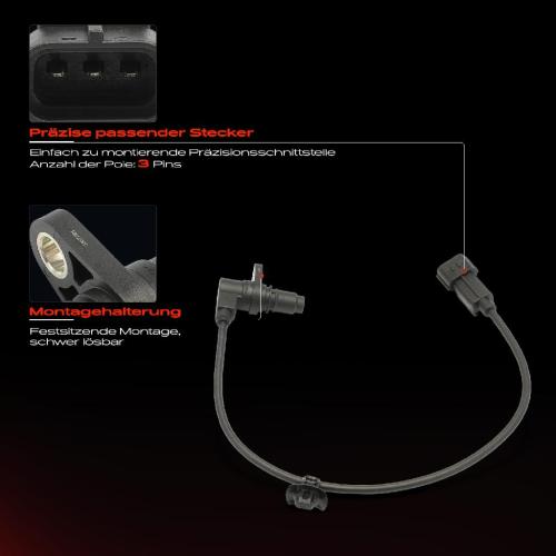 1x Kurbelwellensensor Impulsgeber für Hyundai i20 i30 GD KIA Cee'D CD Bild 1x Kurbelwellensensor Impulsgeber für Hyundai i20 i30 GD KIA Cee'D CD