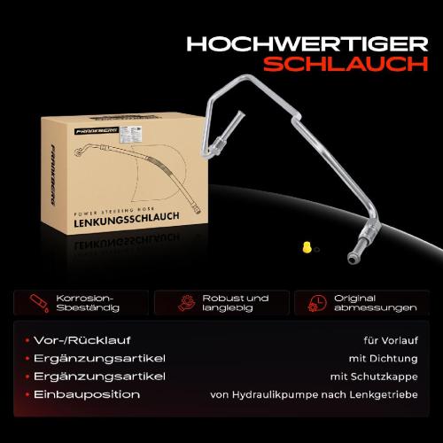 1x Servolenkung Schlauch für Nissan X-Trail T30 2.2L 2.5L 2001-2013 Bild 1x Servolenkung Schlauch für Nissan X-Trail T30 2.2L 2.5L 2001-2013