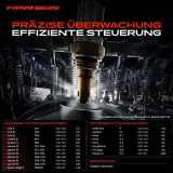 1x Lambdasonde Regelsonde Vor Katalysator für Lambdasonde Regelsonde für Mitsubishi Lancer 3 4 Colt II Hyundai