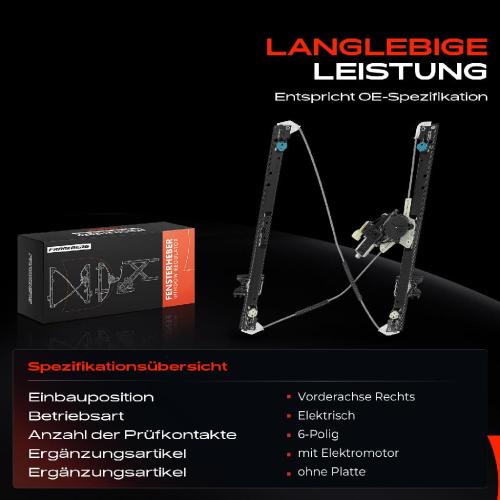 1x Fensterheber Vorne Rechts für Land Rover Discovery V L462 Bild 1x Fensterheber Vorne Rechts für Land Rover Discovery V L462