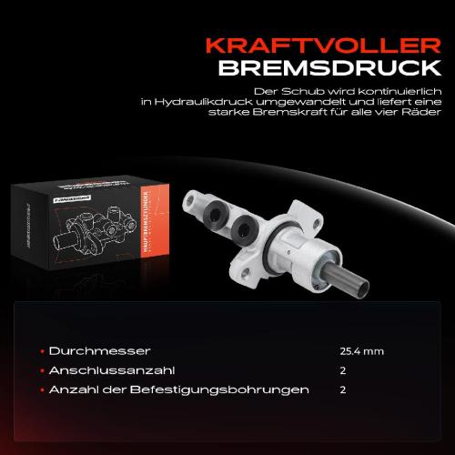 1x Hauptbremszylinder Bremszylinder für Mercedes-Benz W210 S210 W140 R129 2.8L-5.0L Bild 1x Hauptbremszylinder Bremszylinder für Mercedes-Benz W210 S210 W140 R129 2.8L-5.0L