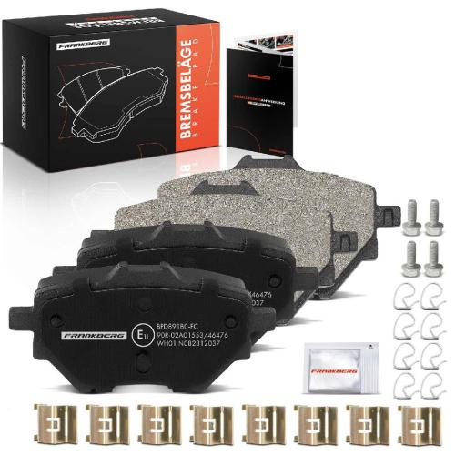 4x Bremsbeläge Hinterachse für Peugeot 2008 208 3008 SUV 308 SW 508 Partner Rifter Toyota Proace City Bild 4x Bremsbeläge Hinterachse für Peugeot 2008 208 3008 SUV 308 SW 508 Partner Rifter Toyota Proace City