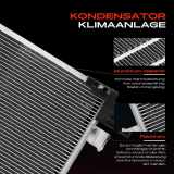 1x Kondensator Klimaanlage für Toyota C-HR X1 1.2L 2016-2023