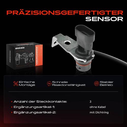 1x Kurbelwellensensor Impulsgeber für Cadillac Escalade Chevrolet S10 Silverado 1500 4.3L 5.7L Bild 1x Kurbelwellensensor Impulsgeber für Cadillac Escalade Chevrolet S10 Silverado 1500 4.3L 5.7L