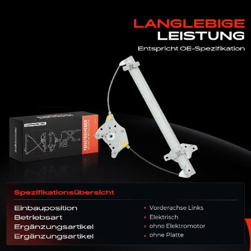 1x Fensterheber Vorne Links für Hyundai Getz TB 2002-2010 Bild 1x Fensterheber Vorne Links für Hyundai Getz TB 2002-2010