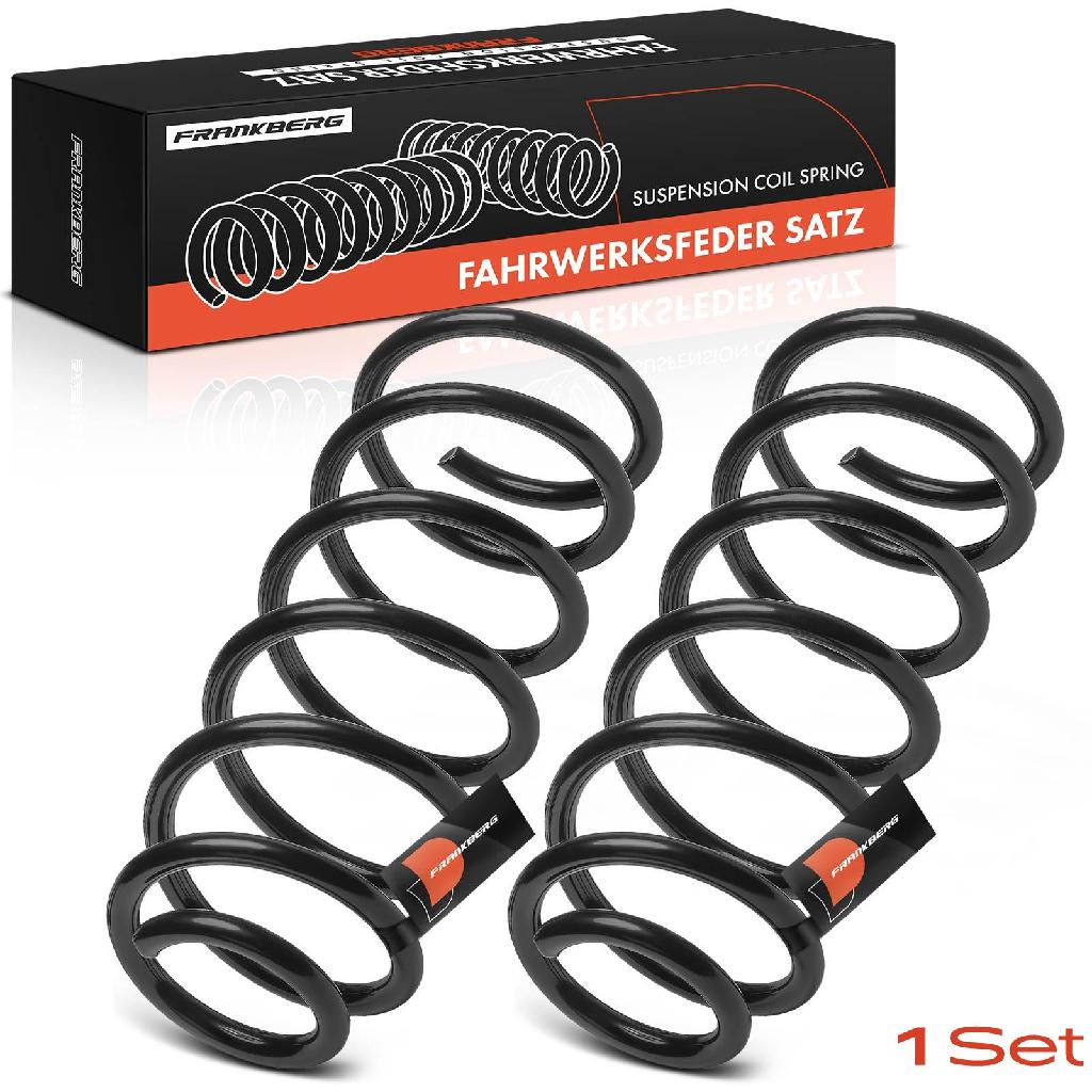 Frankberg 2x Fahrwerksfeder Hinterachse für Hyundai i10 BA IA 1.0L 1.2L 2013-2019