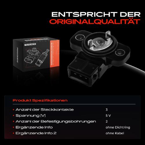 1x Sensor Drosselklappenstellung für Opel Omega B Vectra B Porsche 911 Peugeot 306 Bild 1x Sensor Drosselklappenstellung für Opel Omega B Vectra B Porsche 911 Peugeot 306