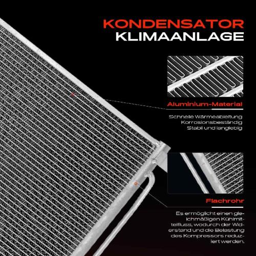 1x Kondensator Klimaanlage für Nissan Juke F15 Pulsar C13 1.2L 1.5L 1.6L Bild 1x Kondensator Klimaanlage für Nissan Juke F15 Pulsar C13 1.2L 1.5L 1.6L