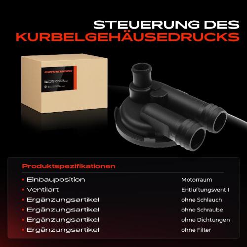1x Ventil Kurbelgehäusentlüftung für VW Golf III IV Passat 35I Seat Ibiza II 2.0L Bild 1x Ventil Kurbelgehäusentlüftung für VW Golf III IV Passat 35I Seat Ibiza II 2.0L