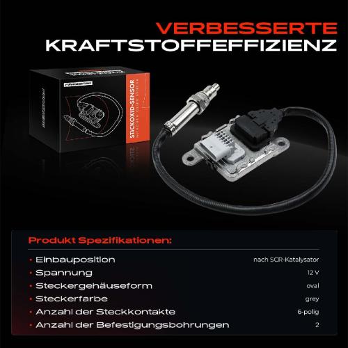 1x Nox Sensor Nitrogen Oxide Lamdasonde nach SCR-Katalysator für Opel Insignia A Insignia MK I (A) G09 Antara Bild 1x Nox Sensor Nitrogen Oxide Lamdasonde nach SCR-Katalysator für Opel Insignia A Insignia MK I (A) G09 Antara