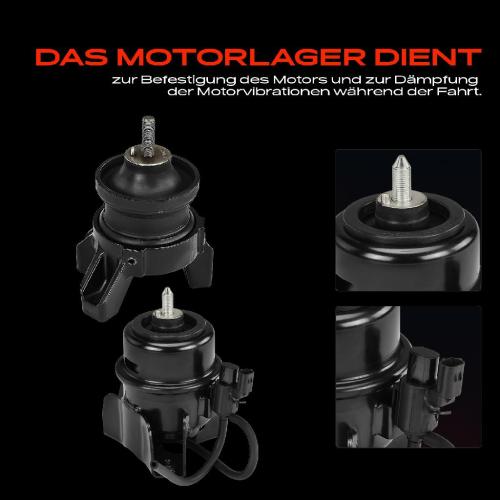 2x Motorlager Vorne und Hinten für Hyundai Santa Fé II CM 2.7L 2006-2009 Bild 2x Motorlager Vorne und Hinten für Hyundai Santa Fé II CM 2.7L 2006-2009